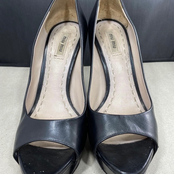 MIU MIU platform pumps - Picture 4 of 7